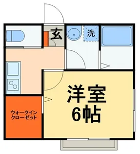 パークハウス船橋【2階】の間取り