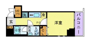 AXAS高田馬場【1階】の間取り