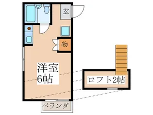 アルファコスモス【1階】の間取り