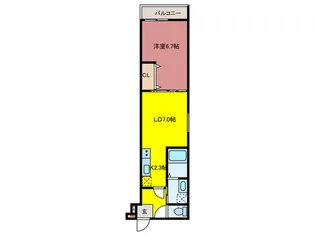 フジパレス森河内東I番館【2階】の間取り