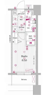 グランド・ガーラ代々木参宮橋【7階】の間取り