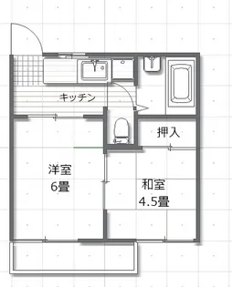 ドミール葛西【2階】の間取り