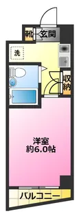 マイナビSTAYパレス武蔵小杉駅前【4階】の間取り