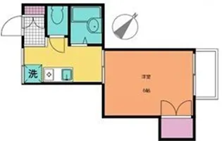 Hx日吉【2階】の間取り