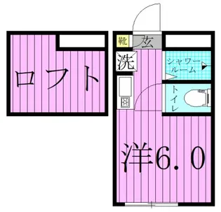 ル・ブリストル・カルハ【1階】の間取り