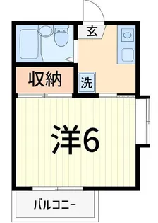 メゾンテクノ【2階】の間取り