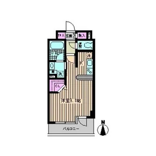 フォレスト446【2階】の間取り