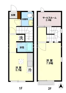テラスエトワールの間取り