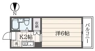 アブソリュートコウエイ【2階】の間取り