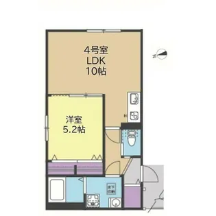 The Cove【1階】の間取り