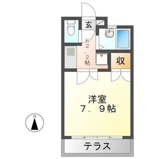 Liberty(リバティ)【1階】の間取り