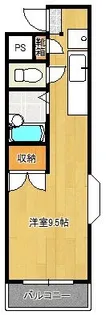 コーポラスKII【2階】の間取り