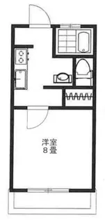 プレミールナカジマ【2階】の間取り