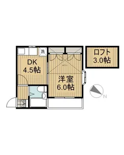 リヴェール【1階】の間取り