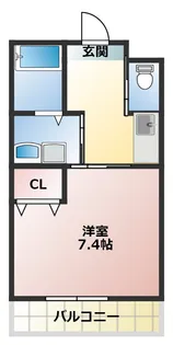 アンドローズ【2階】の間取り