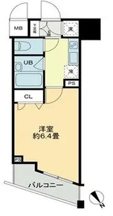 クロスレジデンス蒲田【3階】の間取り