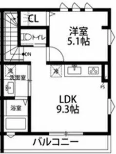 グランフォルト旗の台【3階】の間取り