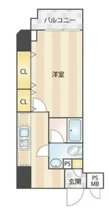 Dolce Vita 浅草橋【9階】の間取り