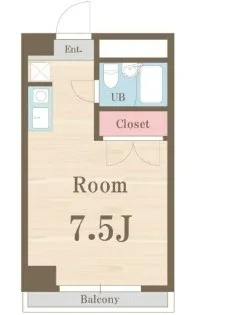 ドエル新小岩【4階】の間取り