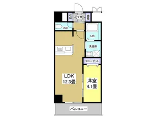 M’sDreamX【6階】の間取り