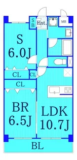 コンフォート新横浜【5階】の間取り