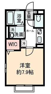 デイリーハイツII【2階】の間取り