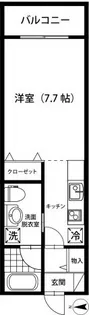カーサ・デ・ソル【1階】の間取り