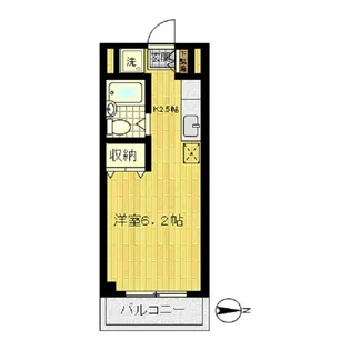 コーポ・ケイ【1階】の間取り