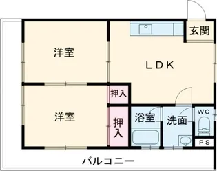 小松ビル【3階】の間取り