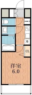 プレデコート天王寺EAST【4階】の間取り