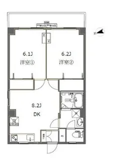 エルクラシコワン【4階】の間取り