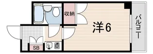 シャルムメゾン春日野道【1階】の間取り