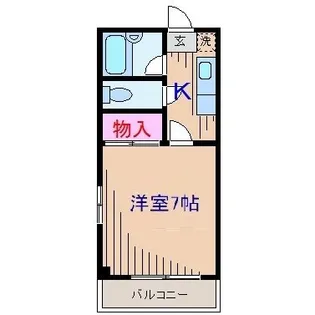 メゾンドールFOCD【3階】の間取り