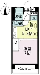 コーラルトップ【4階】の間取り