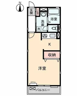 パークハイム【1階】の間取り