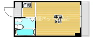 YOUハイム南巽【6階】の間取り