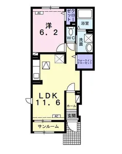 フレイム(flame)の間取り