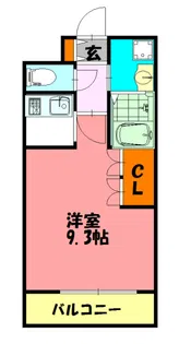 メゾン・ド・メルヴェーユ【2階】の間取り
