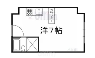 コーポさかき【3階】の間取り