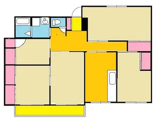 パレス船橋【3階】の間取り