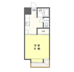 グリーンハイツ島【1階】の間取り