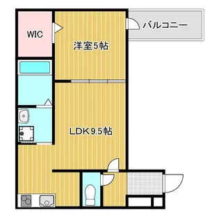 フジパレスシエスタ【1階】の間取り