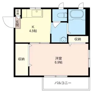 Aハウス【2階】の間取り