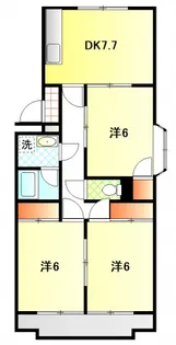 アーバンハウスK B棟【3階】の間取り