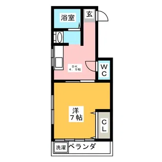 エルムハイツ【2階】の間取り
