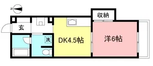 エスポワール成城【2階】の間取り