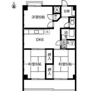 第一ビル【2階】の間取り