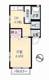 コンフォートS III【1階】の間取り