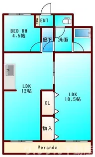 第3三宅ビル【3階】の間取り