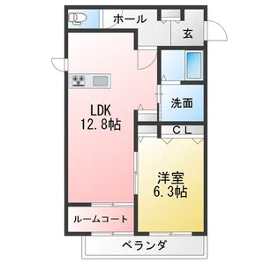 サンモールII【2階】の間取り